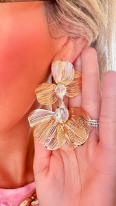 Gold Dangle Drop Earring