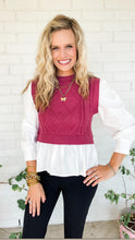 Wild Orchid Sweater Top