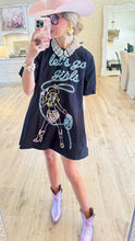 Queen of Sparkle Black Let's Go Girls Dress