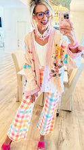 Natural Multi Beaded and Embroidered Kimono