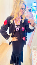 Black Patchwork Blazer