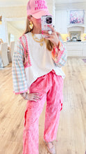 Pink Eyelet Cargo Pants