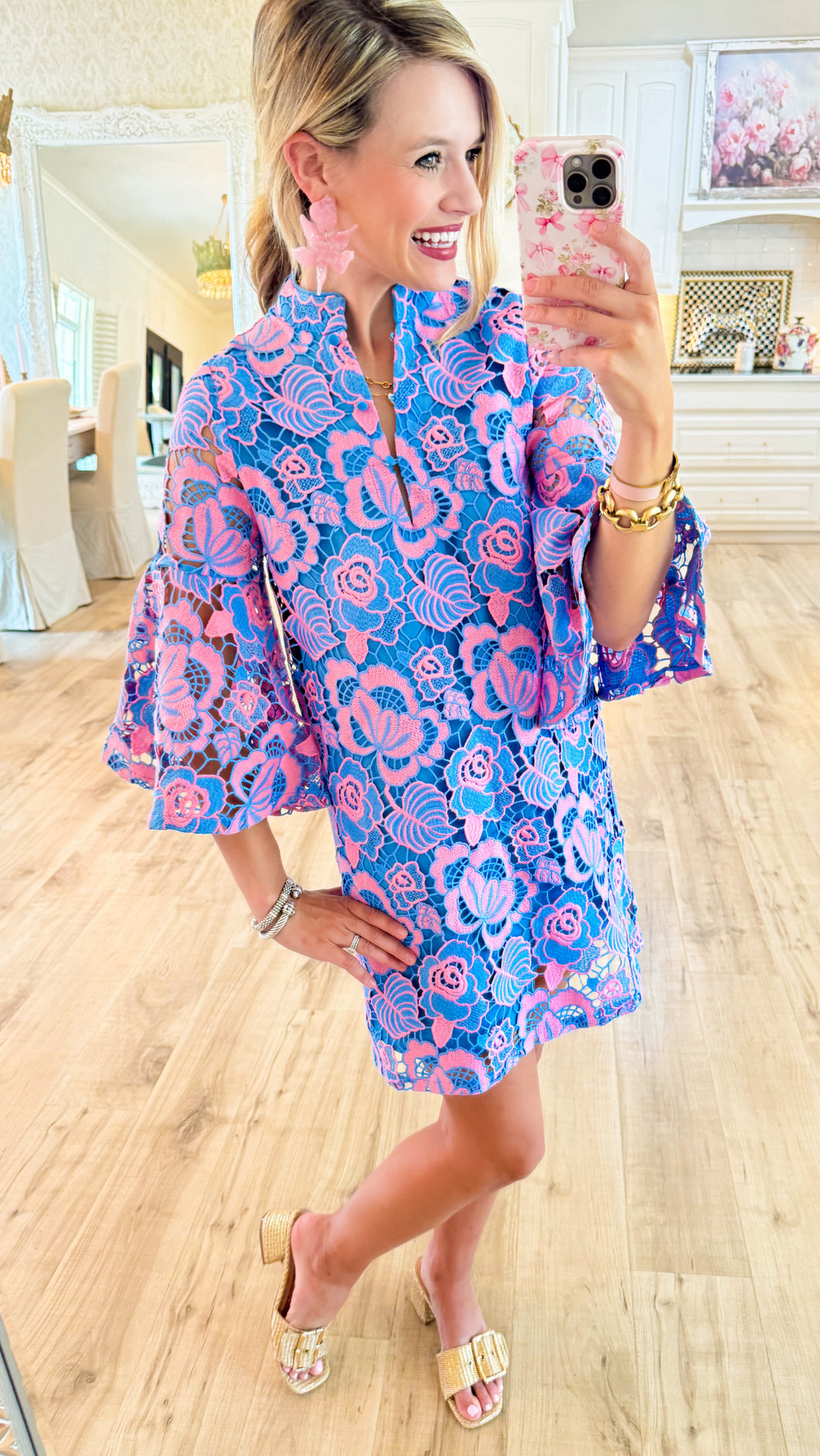Buddy Love Pink Wren Cotton Candy Dress