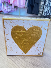 Gold Heart Painting