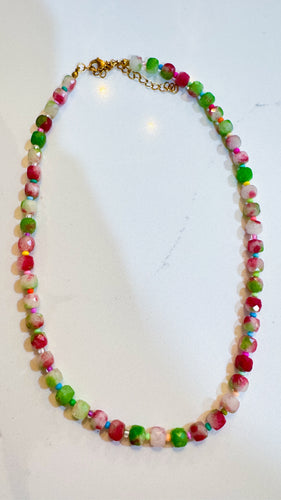 Girly Camo Gemtsone Necklace