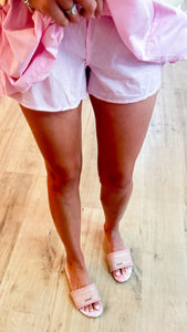 Light Pink Bubble Skort