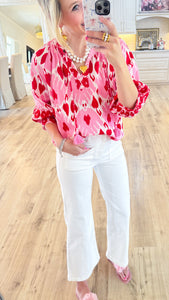 Ivy Jane Ikat Your Heart Top