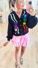 Queen of Sparkle Skeleton Cardigan