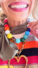 Rainbow Mix Beaded Necklace