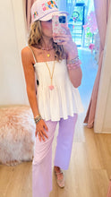 Lavender Wide Leg Pants