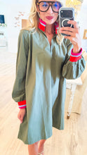 Caryn Lawn Olive Reece Mini Dress