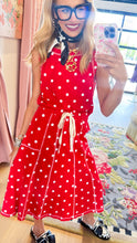 Red Polka Dot Skirt Set