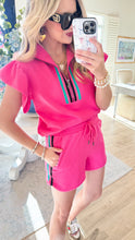 Deal of the Day Pink Striped Detailed Set