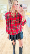 Red Plaid Tunic