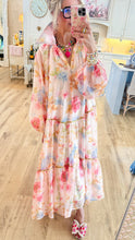 Pink Multi Floral Maxi Dress