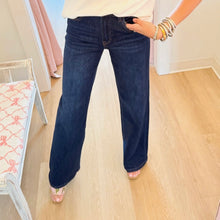 Vervet Dark Denim High Rise Wide Leg Jeans