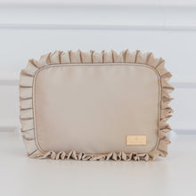 Ruffled Nylon XL Pouch