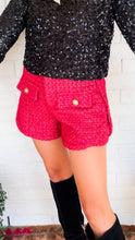 Strawberry Tweed Shorts