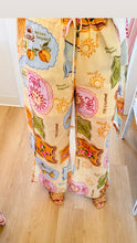 Vanilla Multi Stamp Long Vest Pant Set