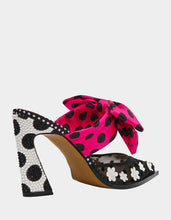 Betsey Johnson Black and White Polka Dot Heels