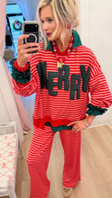 Red and Pink Striped Merry Set