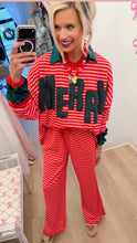 Red and Pink Striped Merry Set