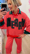 Red and Pink Striped Merry Set